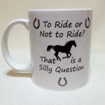 funny horse mug