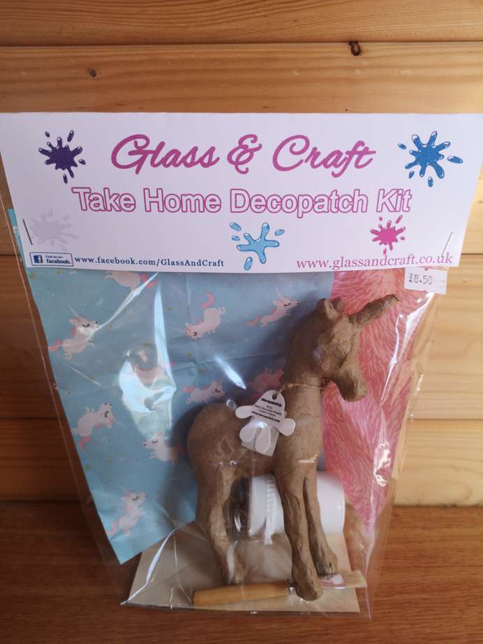 Decopatch Small Animal - Standing Unicorn Decopatch Small Animal - Standing Unicorn